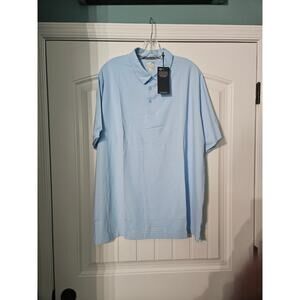 Callaway Opti Dry Swing Tech Golf Shirt Blue XXL